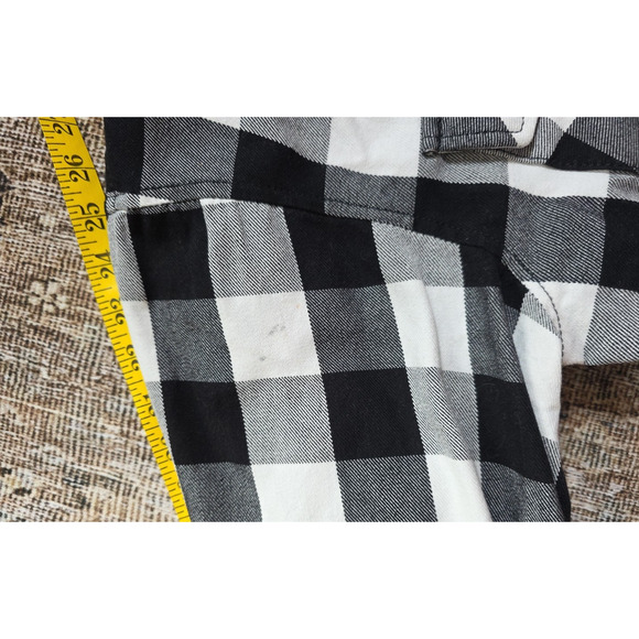 Milwaukee Leather Men's Large Armored Biker Flannel Shirt 3 Kevlar Inserts Plaid - Picture 7 of 16